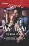 [One Night 03] • One Night to Risk It All